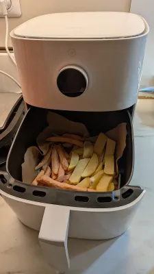 Air fryer Xiaomi Smart (friteuse sans huile connectée), photo prise par Marwane